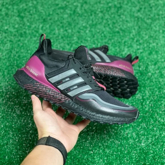 adidas | Shoes | Adidas Ultraboost Crdy Dna Mens Running Shoes Black Purple  G5486 New Multi Sz | Poshmark